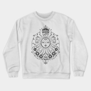 The Sun tarot card Crewneck Sweatshirt